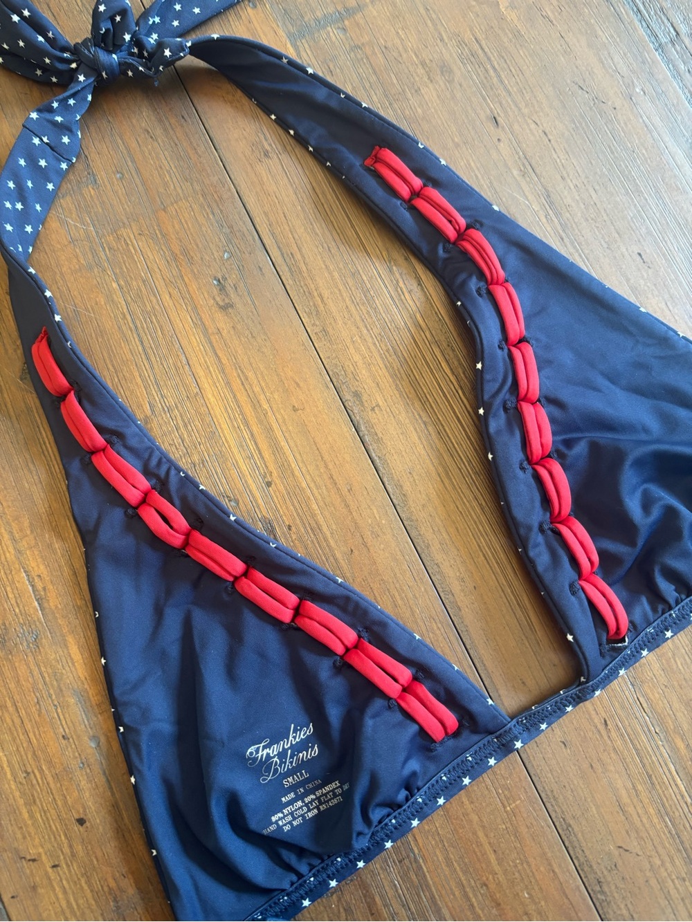 NWOT Frankie’s bikinis shooting stars bikini set - Picture 10 of 15